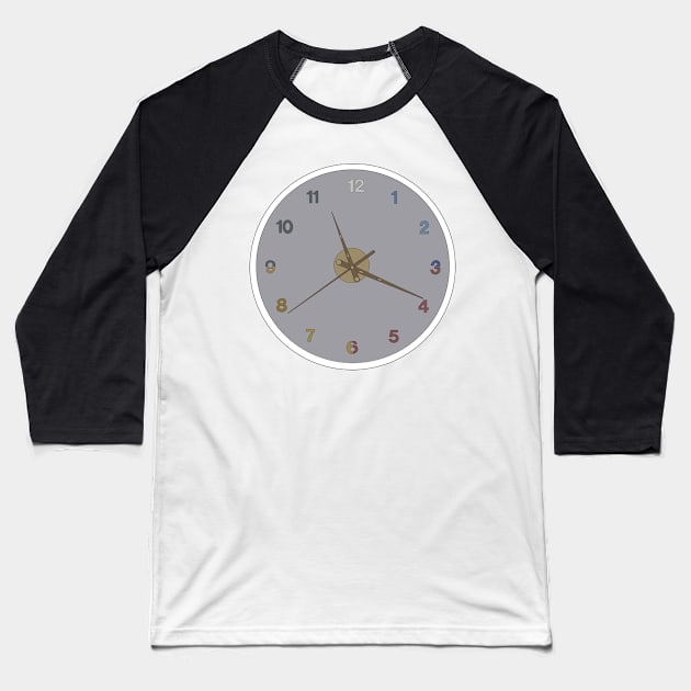 It’s a clock Baseball T-Shirt by kymbohcreates